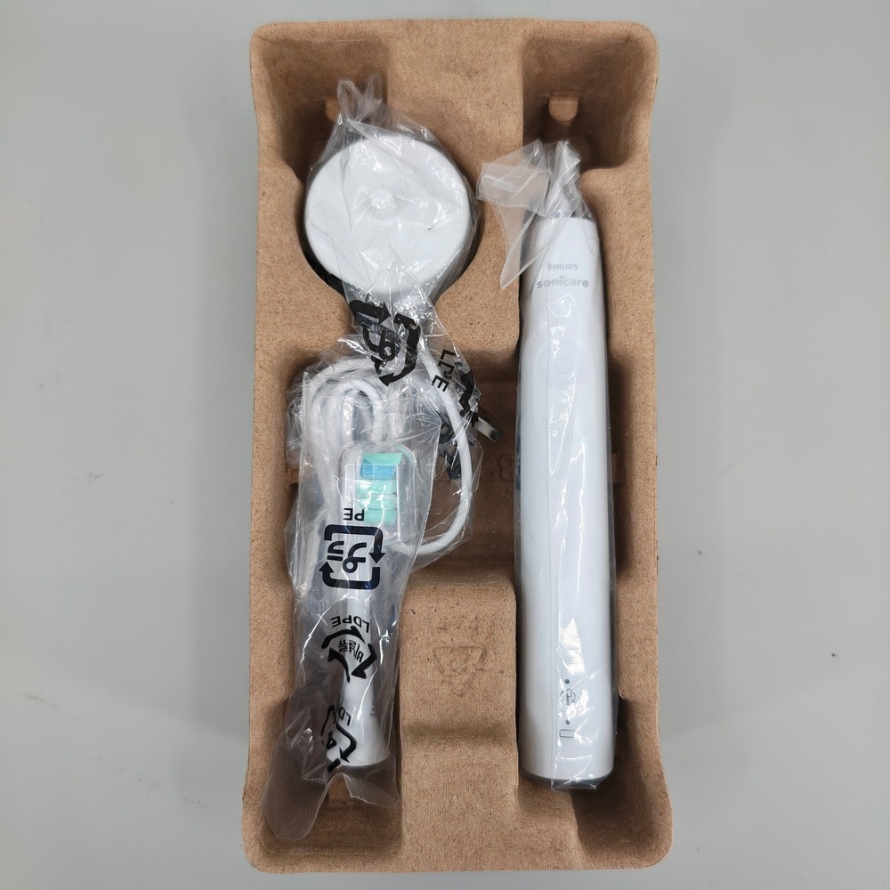 Philips Sonicare 4100 Electric Toothbrush HX3681 White Open Box New - Picture 3 of 7